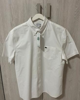 Camicia lacoste bianca