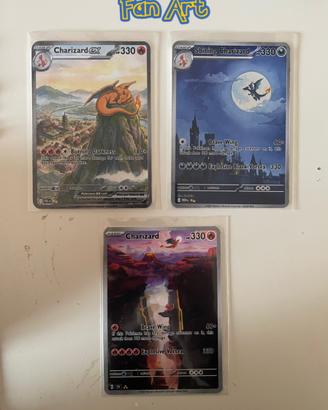 Set 3 charizard fan made