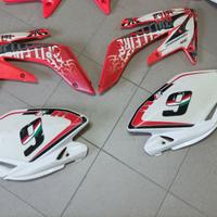 carene honda crf 250 2008 doppio scarico