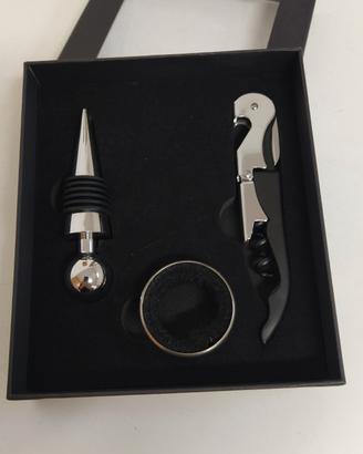 Set vino scatola nera 