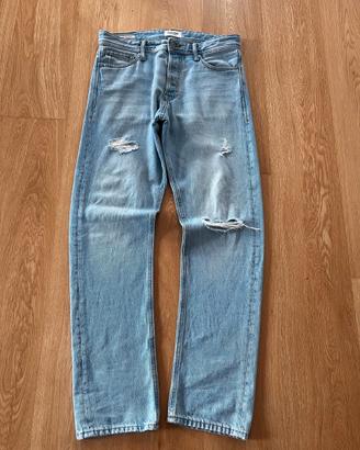 Jeans Loose Jack & Jones Relaxed Denim azzurri