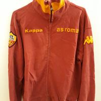 Felpa calcio Roma Kappa tg. L anni 2000