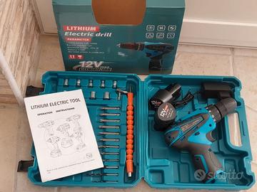 Trapano avvitatore cordless 12v