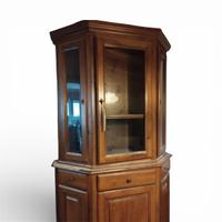 Vetrina / Credenza angolare in legno massello