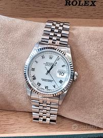 Rolex Datejust 16234 - Full Set White Roman