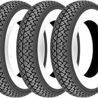 3 Gomme Spalla Bianca Vespa 3.00-10 Special ET3 PK