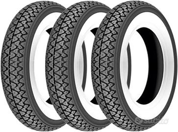 3 Gomme Spalla Bianca Vespa 3.00-10 Special ET3 PK