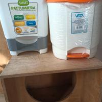 Pattumiere plastica