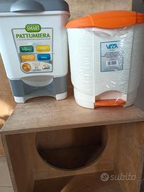 Pattumiere plastica