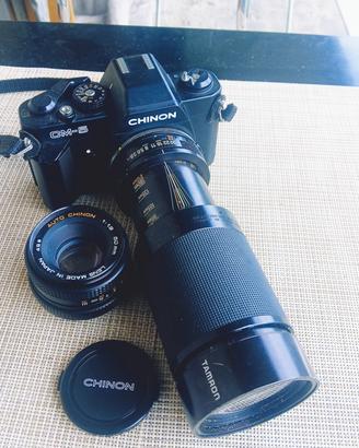 fotocamera vintage chinon cm 5 anni 80 vintage