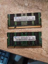 memoria RAM Pc2 6400s Samsung 