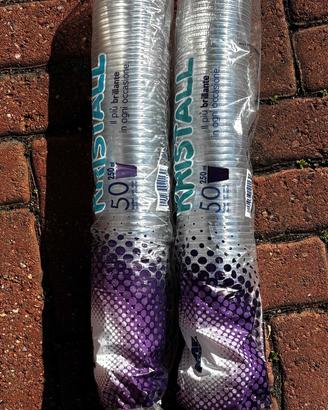 100 Bicchieri Kristall 250cc Isap Packaging