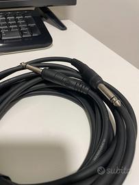 Cavo audio Planet Waves jack-jack 6,3 mm circa 4 m