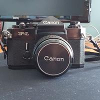 Canon F-1 old + Canon Fd 50mm "Chroma Nose"