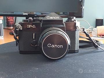 Canon F-1 old + Canon Fd 50mm "Chroma Nose"