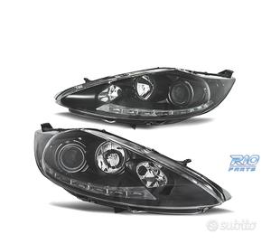 FARI FORD FIESTA 08-12 LUCE DIURNA NERO
