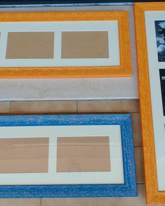 Cornici in legno assortite varie misure e colori