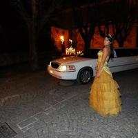 Abito da sera lungo color oro - vestito elegante