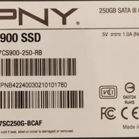 SSD PYN 250GB - SATA 3 - NUOVO - 0 ORE!