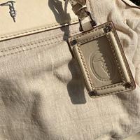 Borsa estiva cotone/pelle Trussardi