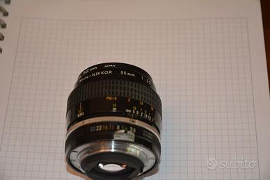 Obiettivo Micro Nikkor 55mm