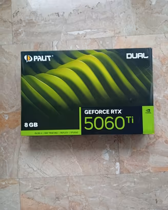 scheda video palit rtx 5060 TI 8 gb