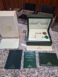 Scatolae corredo per rolex. Datejust