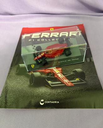 Modellino FERRARI F1 Alain Prost 1991