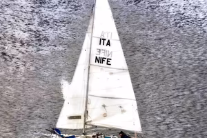 Barca vela 6mt deriva mobile carrellabile