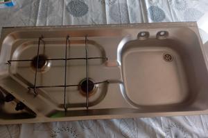 lavello e piano cottura camper SMEV 922