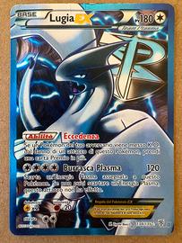 Carta Pokémon Lugia Ex 134/135 di Uragano Plasma