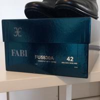 scarpe in pelle stringate nere