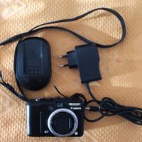 Fotocamera Canon PowerShot G7 + carica batteria