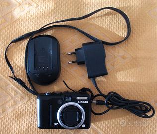 Fotocamera Canon PowerShot G7 + carica batteria