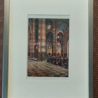 quadro "Interno Duomo d'Alba"