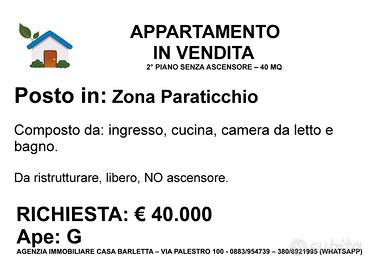 Appartamentino PRESSI P.zza Manfredi