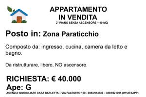 Appartamentino PRESSI P.zza Manfredi