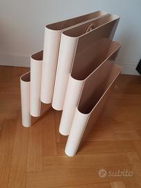 Kartell Stoppino porta riviste design anni 70 