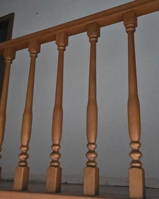 parapetto in legno 27 colonne