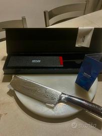 Aryum premium Nakiri coltello Giapponese, 17 cm