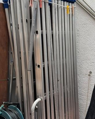 Trabattello in alluminio