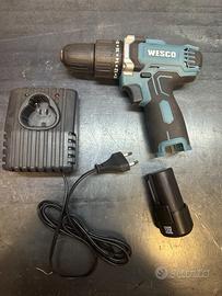 WESCO Avvitatore Trapano 12V, a Batteria