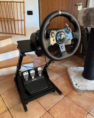 Logitech G923 + supporto