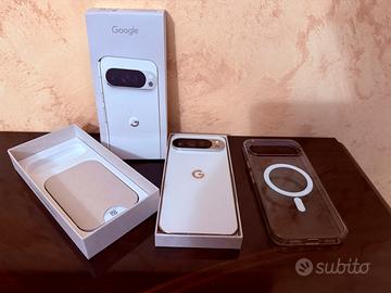 Google Pixel 10 Pro XL Grigio Creta+Cover Garanzia