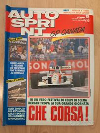 Autosprint 1992 - Didier Auriol - Speciale Le Mans
