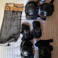 SET PROTEZIONI CORPO PER PATTINAGGIO