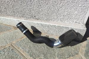 Aspirazione bassa diretta per grande punto abarth