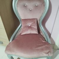 poltrona rosa 