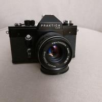 obiettivo pentacon 50 mm 1.8 con PRAKTICA LLC