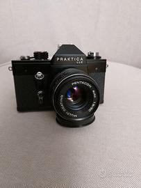 obiettivo pentacon 50 mm 1.8 con PRAKTICA LLC